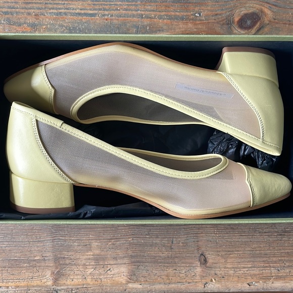 Receipt - ***Fundraiser*** About Arianne Mina Mesh yellow leather / mesh heels - Picture 5 of 6